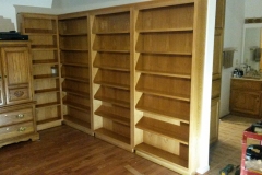 Custom Bookcase storage cabinets